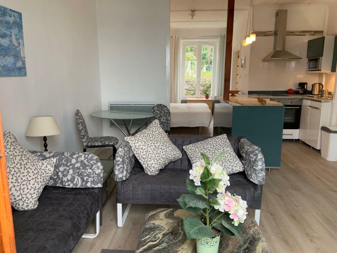 St Guenole' Studio Apartment Landevennec ภายนอก รูปภาพ